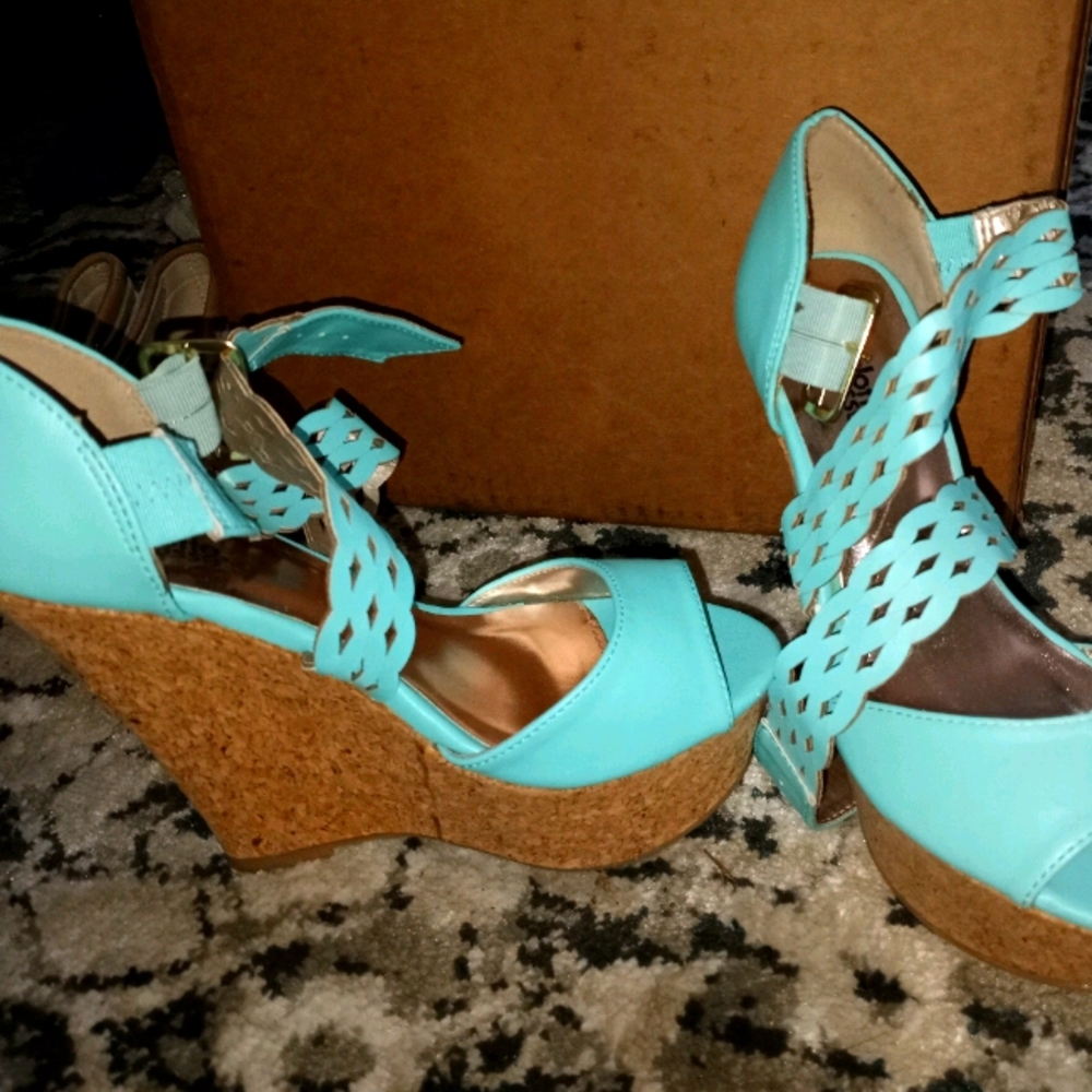 Aqua Wedges